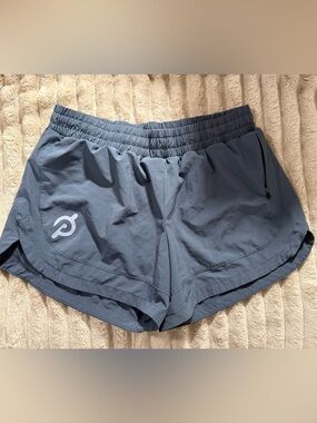 Peloton Women’s athletic Shorts with zippered pocket